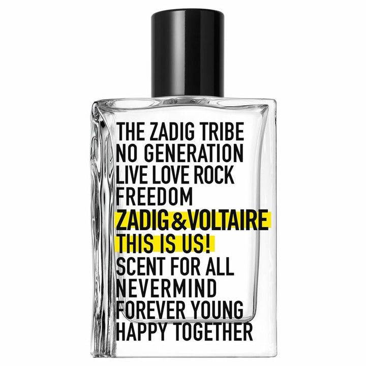 THIS IS US!• ZADIG & VOLTAIRE • Eau de toilette unisexe, vaporisateur/natural spray  Scentia : Parfums et fragrances
