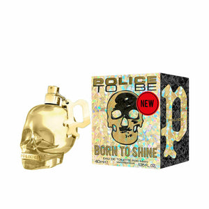 TO BE - BORN TO SHINE (pour homme/for man) • POLICE • 40 ml • Eau de toilette pour homme, vaporisateur/natural spray  Scentia : Parfums et fragrances
