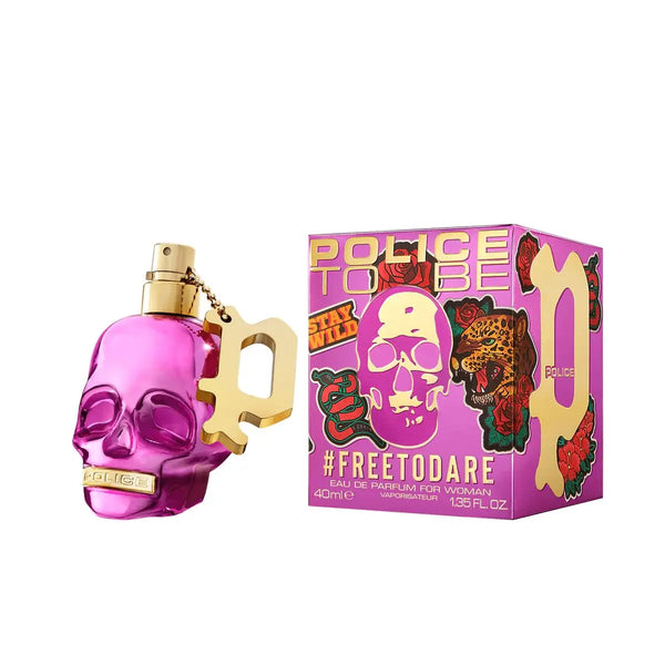 TO BE - #FREETODARE (FREE TO DARE) (pour femme/for women) • POLICE • 40 ml • Eau de parfum pour femme, vaporisateur/spray  Scentia : Parfums et fragrances