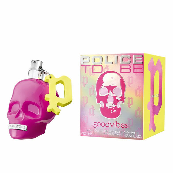TO BE - goodvibes (good vibes) (pour femme/for women) • POLICE • Eau de parfum pour femme, vaporisateur/spray  Scentia : Parfums et fragrances