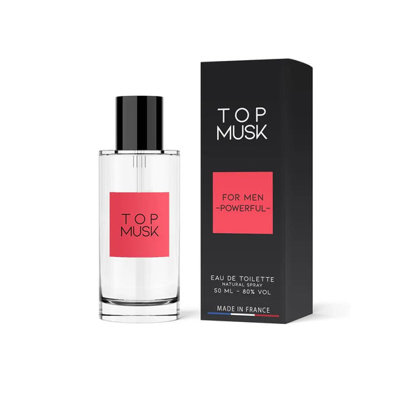 TOP MUSK (for men powerful) • RUF • 50 ml • Eau de toilette pour homme, vaporisateur/natural spray  Scentia : Parfums et fragrances