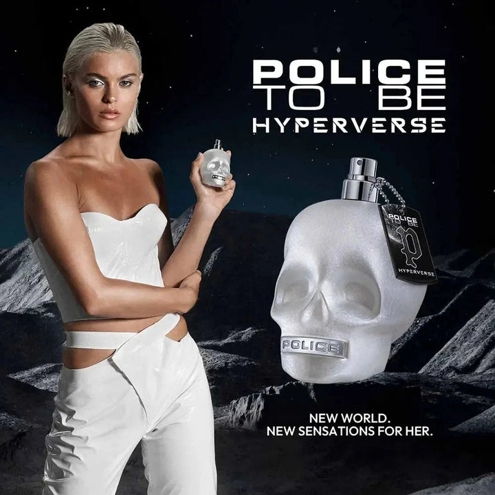 TO BE HYPERVERSE for woman • POLICE • 75 ml • Eau de parfum pour femme  Scentia : Parfums et fragrances