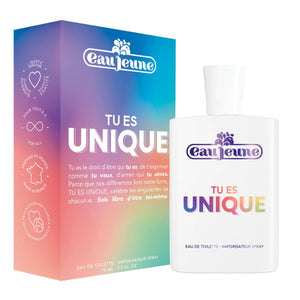 TU ES UNIQUE • eau jeune • 75 ml • Eau de toilette pour femme, vaporisateur/spray  Scentia : Parfums et fragrances