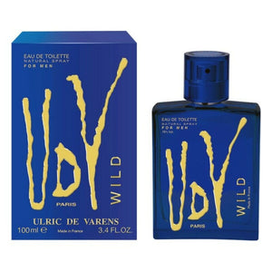 UDV WILD • ULRIC DE VARENS (UDV) • 100 ml • Eau de toilette pour homme, vaporisateur/natural spray  Scentia : Parfums et fragrances