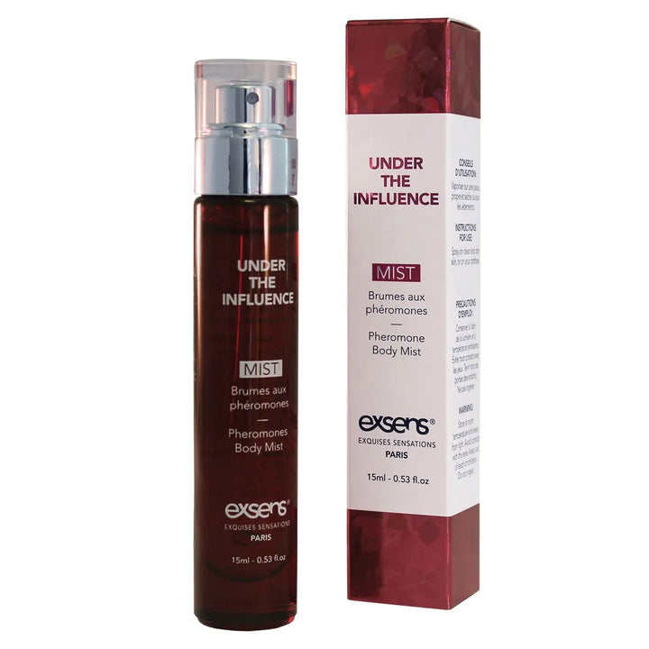 UNDER THE INFLUENCE - MIST • exsens • 15 ml • Brumes aux phéromones / Pheromone Body Mist  Scentia : Parfums et fragrances