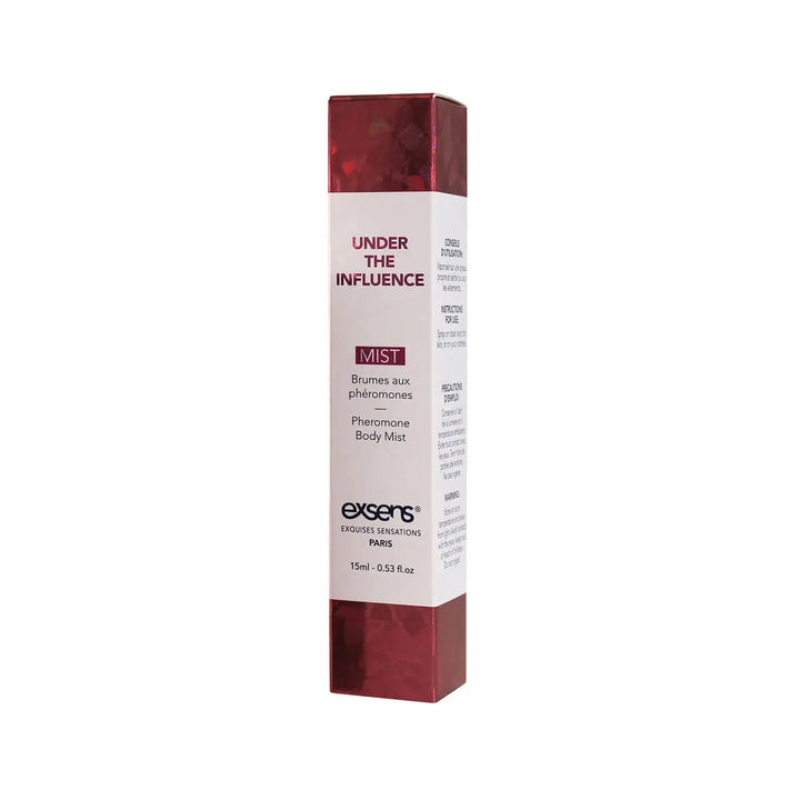 UNDER THE INFLUENCE - MIST • exsens • 15 ml • Brumes aux phéromones / Pheromone Body Mist  Scentia : Parfums et fragrances