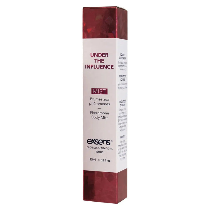 UNDER THE INFLUENCE - MIST • exsens • 15 ml • Brumes aux phéromones / Pheromone Body Mist  Scentia : Parfums et fragrances