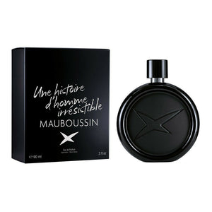 Une histoire d'homme irrésistible • MAUBOUSSIN • 90 ml • Eau de parfum pour homme  Scentia : Parfums et fragrances