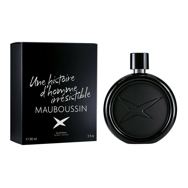 Une histoire d'homme irrésistible • MAUBOUSSIN • 90 ml • Eau de parfum pour homme  Scentia : Parfums et fragrances