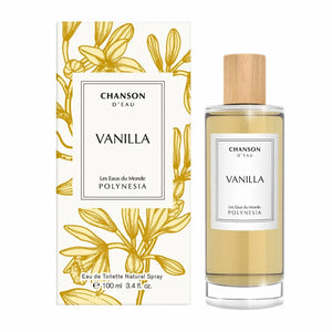 VANILLA Les Eaux du Monde POLYNESIA • CHANSON D'EAU • 100 ml • Eau de toilette pour femme  Scentia : Parfums et fragrances