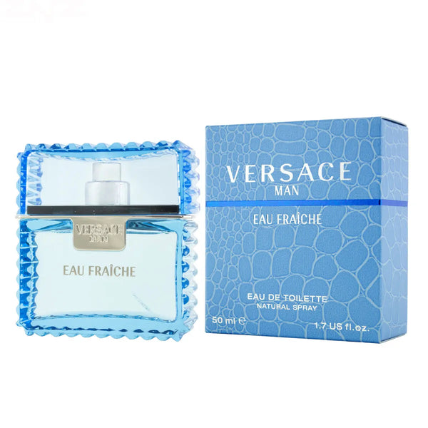 VERSACE MAN - EAU FRAICHE • VERSACE • 50 ml • Eau de toilette pour homme, vaporisateur/natural spray  Scentia : Parfums et fragrances