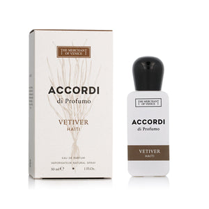 VETIVER HAITI - ACCORDI di Profumo • THE MERCHANT OF VENICE • 30 ml • Eau de parfum unisexe  Scentia : Parfums et fragrances