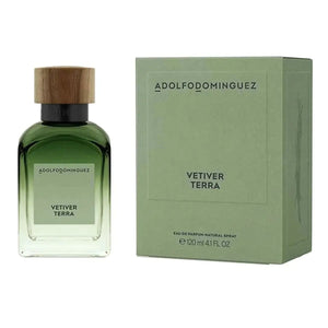 VETIVER TERRA • ADOLFO DOMINGUEZ • 120 ml • Eau de parfum pour homme  Scentia : Parfums et fragrances
