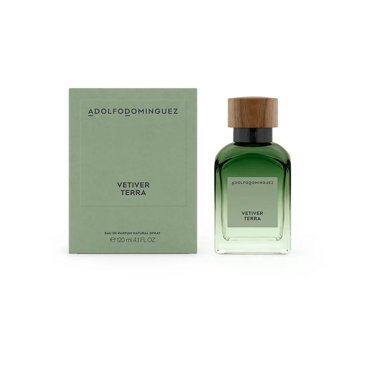 VETIVER TERRA • ADOLFO DOMINGUEZ • 120 ml • Eau de parfum pour homme  Scentia : Parfums et fragrances