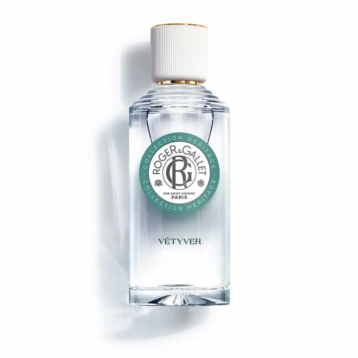 VÉTYVER - Collection HÉRITAGE • ROGER & GALLET • 100 ml • Eau parfumée bienfaisante à l'huile essentielle de vétyver, vaporisateur/spray  Scentia : Parfums et fragrances