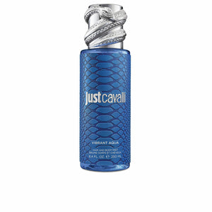 VIBRANT AQUA - Brume corps et cheveux • roberto cavalli • 250 ml • Brume corps et cheveux/Hair and body mist pour femme, vaporisateur/spray  Scentia : Parfums et fragrances