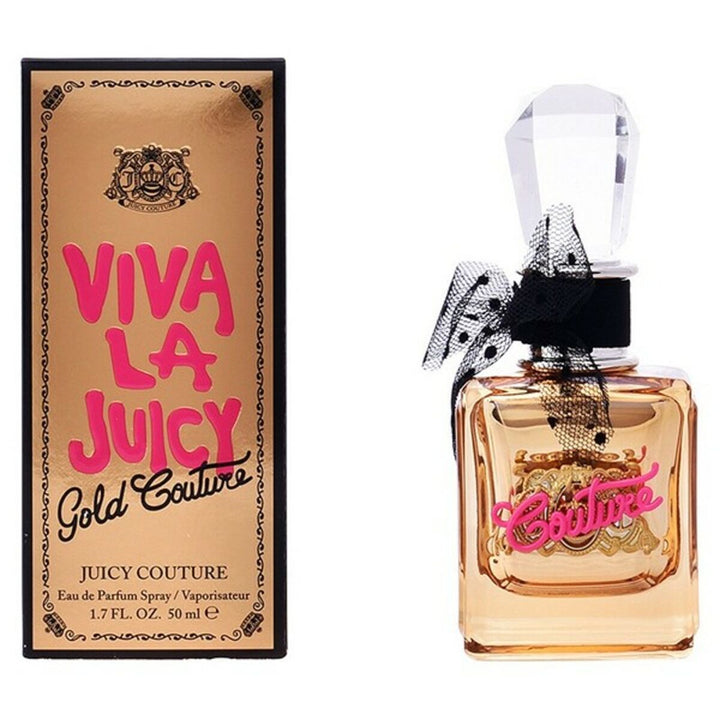 VIVA LA JUICY - Gold Couture • JUICY COUTURE • Eau de parfum pour femme, vaporisateur/spray  Scentia : Parfums et fragrances