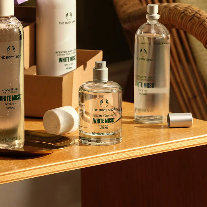 WHITE MUSK • THE BODY SHOP • 60 ml • Eau de parfum unisexe VEGAN  Scentia : Parfums et fragrances
