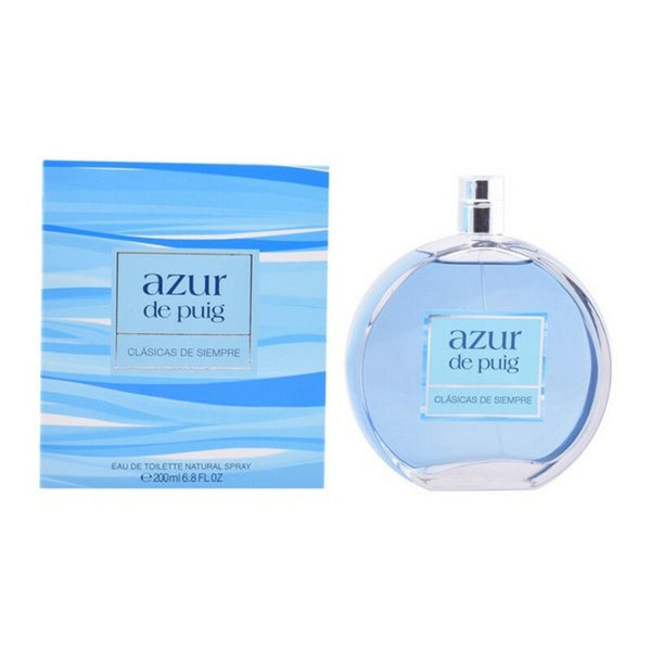 azur de puig - Coll. CLASICAS DE SIEMPRE • PUIG • 200 ml • Eau de toilette pour femme, vaporisateur/natural spray  Scentia : Parfums et fragrances