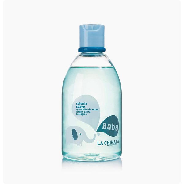Colonia suave - Soft Baby Cologne • LA CHINATA • 250 ml • Eau de Cologne pour bébé, formulée avec des extraits naturels et des eaux thermales concentrées  Scentia : Parfums et fragrances
