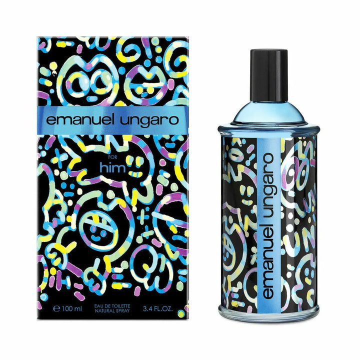 for him • emanuel ungaro • 100 ml • Eau de toilette pour homme, vaporisateur/natural spray  Scentia : Parfums et fragrances
