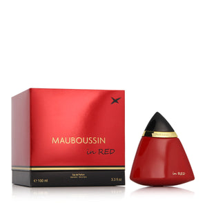 in RED • MAUBOUSSIN • 100 ml • Eau de parfum pour femme, vaporisateur/natural spray  Scentia : Parfums et fragrances