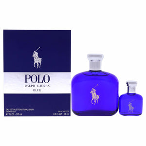 Set Ralph Lauren: Polo Blue, Eau De Toilette, For Men, 125 ml + Polo Blue, Eau De Toilette, For Men, 15 ml *Miniature  SCENTIA