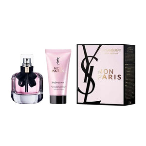 Set Yves Saint Laurent: Mon Paris, Eau De Parfum, For Women, 50 ml + Mon Paris, Moisturizing, Day, Body Lotion, 50 ml  SCENTIA